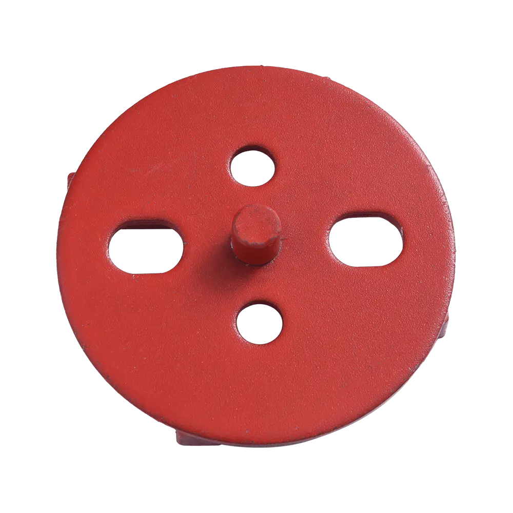 #30 Tavallinen viisi reikää ja neljä hammasta (pylväällä) lattia timanttileikkuripää